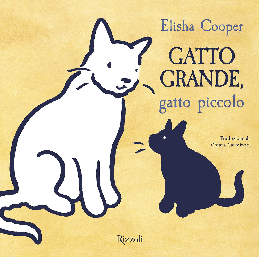 Gatto grande, gatto piccolo, Gebundenes Buch