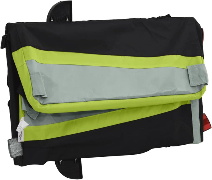 Fahrradanhänger 30kg Eisen Rot/Schwarz,Robust &amp; Vielseitig | Robustes Eisengestell, hohe Tragkraft,