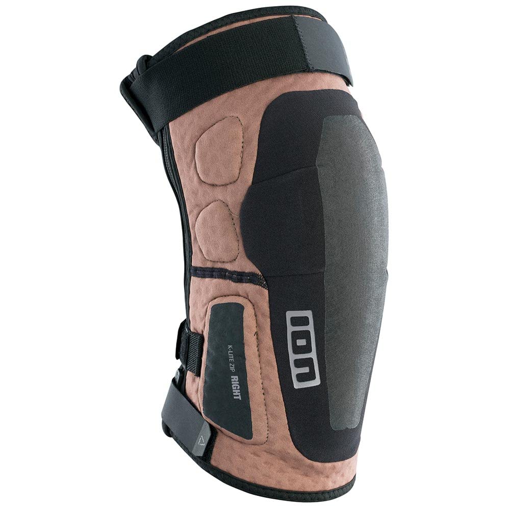 Ion K-Lite Zip Fahrrad Knieschoner Amber/schwarz 2024, L