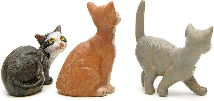 Holyart Katzen 3 Stücke Krippe Fontanini