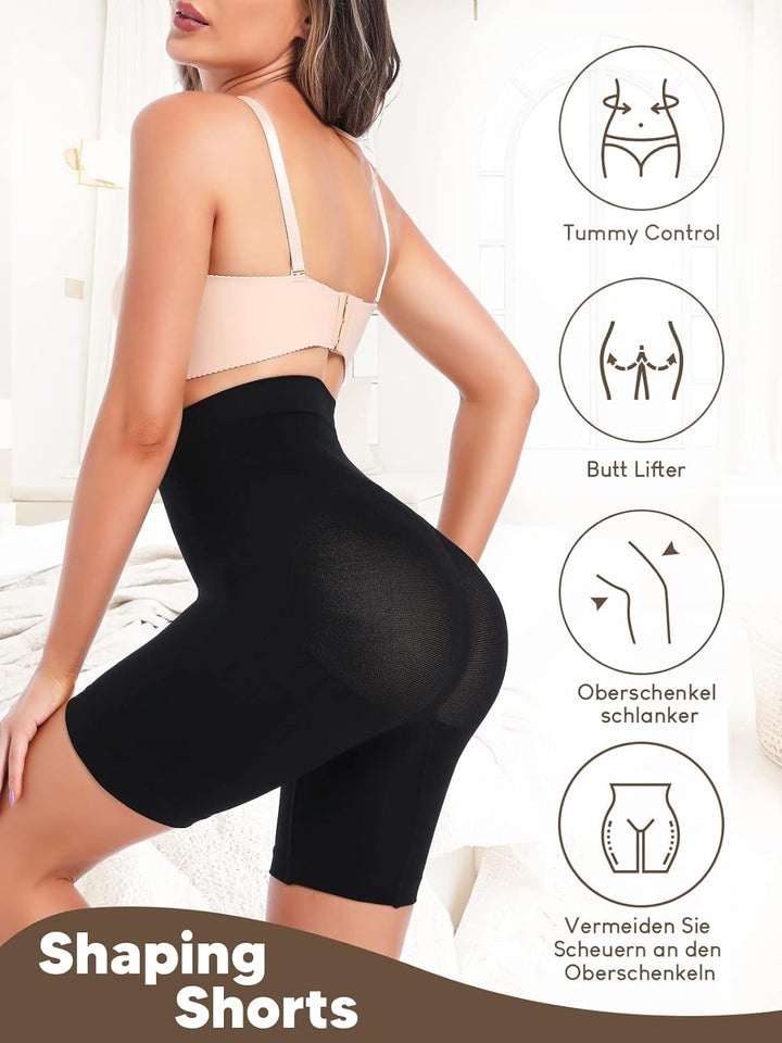 SLIMBELLE Miederpants Bauch Weg Damen Figurenformend Miederpants Tummy Control Shapewear Unterhose M