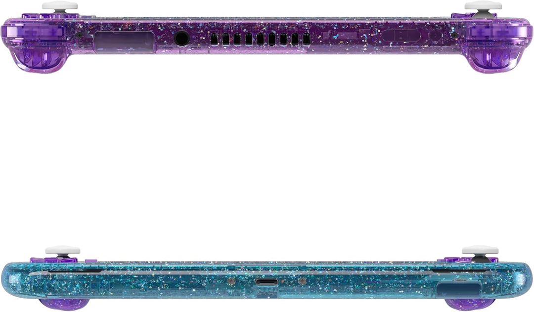 eXtremeRate Full Case für Switch Lite Console, DIY-Ersatz Gehäuse Hülle & Tasten & Schutzfolie Ersat
