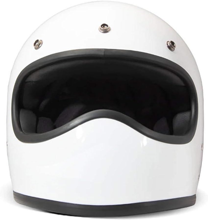 DMD Racer Motorradhelm, Weiss