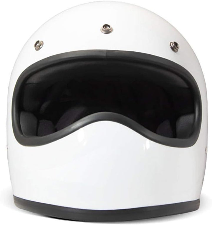 DMD Racer Motorradhelm, Weiss