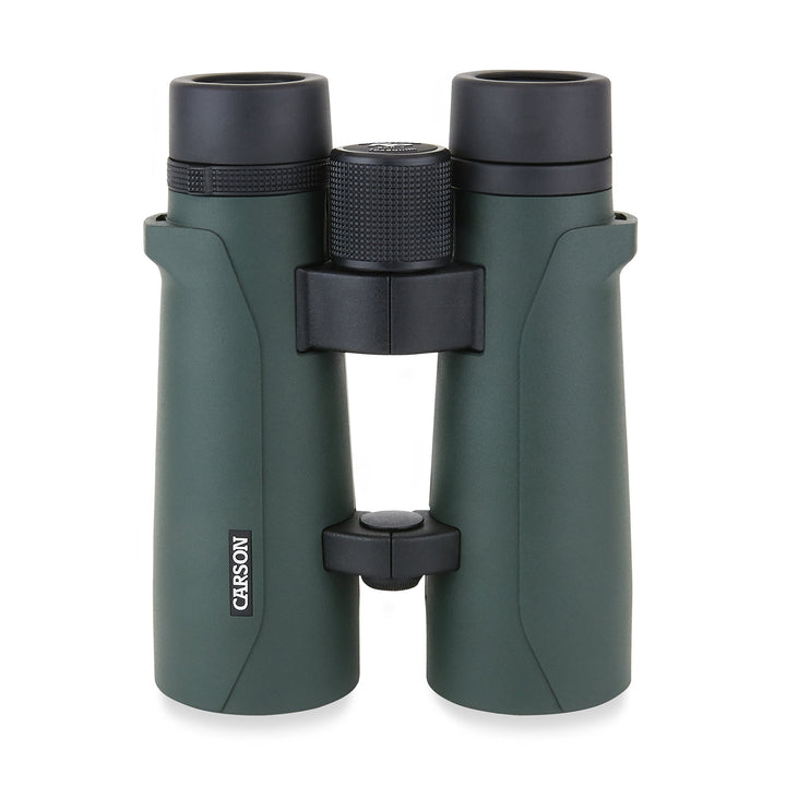 Carson RD Full-Size Fernglas, Doppelstegdesign, 10x50mm, wasserdicht, robust, beschlagfrei (RD-050)
