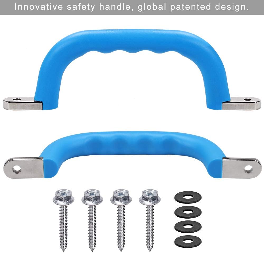 BeneLabel rutschfeste Solide Handgriffe, 18cm Sicherheitsgriffe Klettergeräte Greifer Griffe für Spi