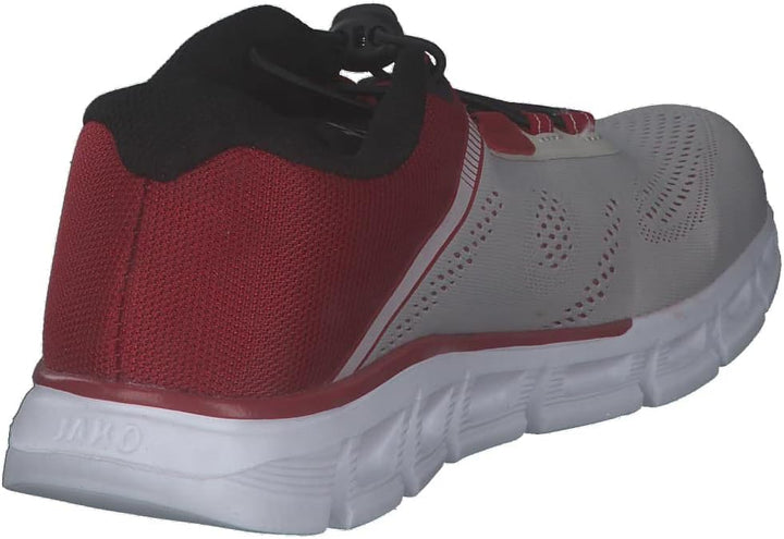 JAKO Unisex Sneaker Premium Flow 5901 Nimbous Cloud/K Red 36