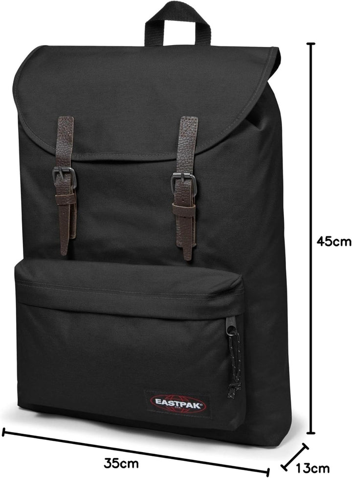 EASTPAK Unisex London Rucksack (1er Pack) Einheitsgrösse Schwarz, Einheitsgrösse Schwarz