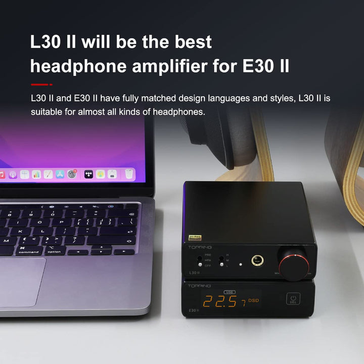Topping E30II DAC USB Hi-Res (schwarz)