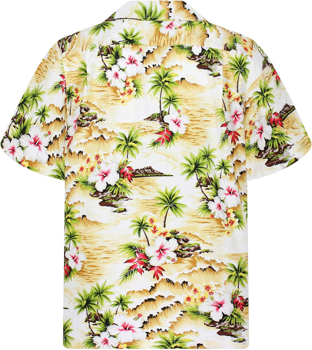 P.L.A. Hawaiihemd, Grösse 4XL, beige