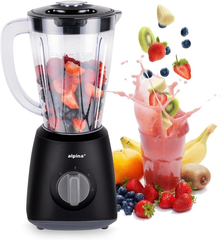 alpina 8711252187372 Blender, Kunststoff, Schwarz, Schwarz