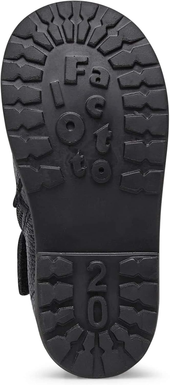 Falcotto WINTER WOOD-Beatle Boot aus Leder 26 EU Schwarz, 26 EU Schwarz