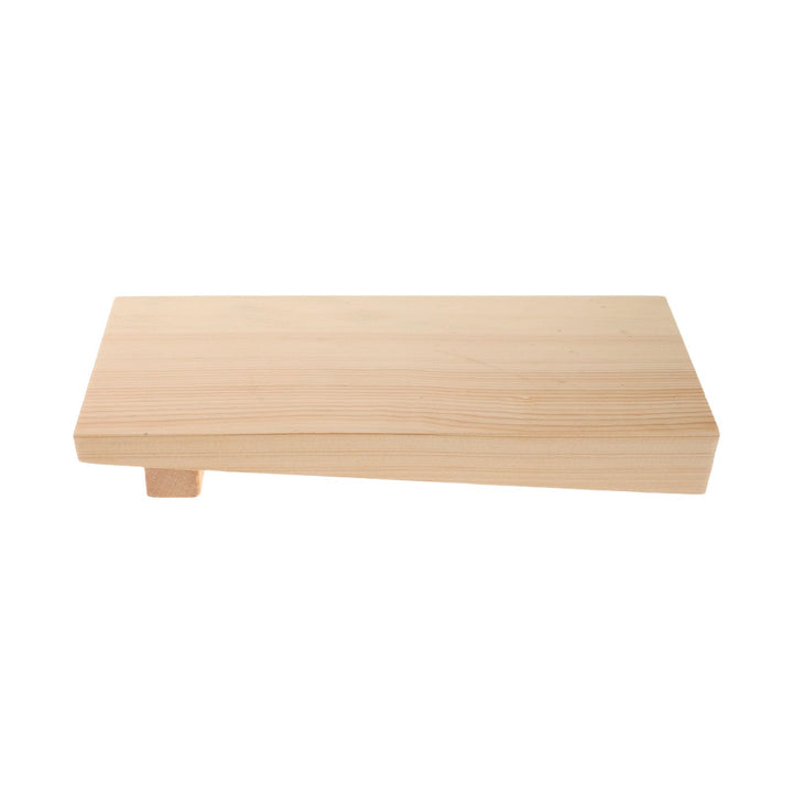 DOITOOL Geta-Servierplatten für Sushi: Sashimi-Platte aus Holz – Serviertablett aus Holz – Schneideb