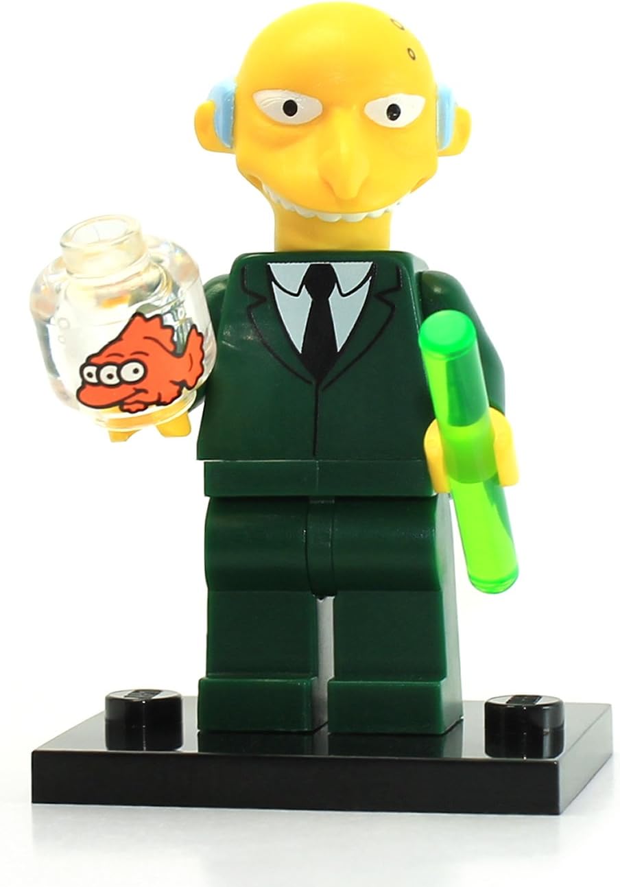 Lego 71005 The Simpson Series Mr. Burns Simpson Character Minifigures by LEGO