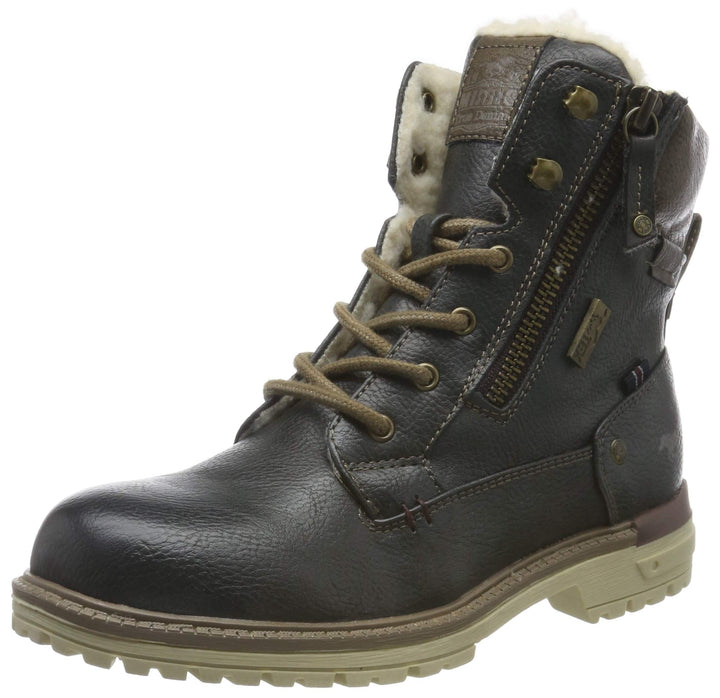 MUSTANG Damen Sneaker 36 EU Graphit, 36 EU Graphit