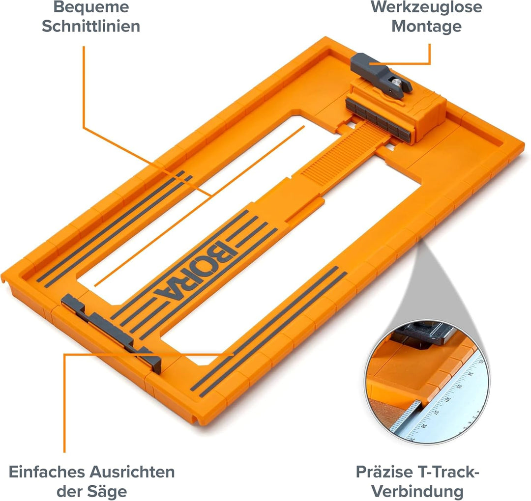 BORA NGX Sägeplatte für WTX & NGX Klemmkanten, 546001, Sägeplatte