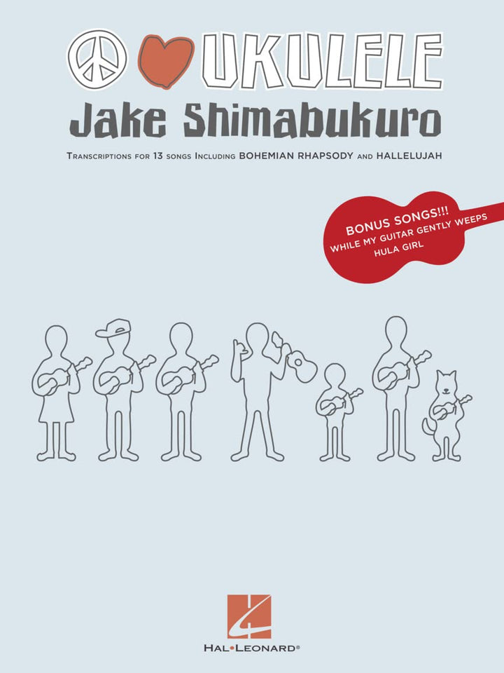 Jake Shimabukuro: Peace, Love, Ukulele, Taschenbuch