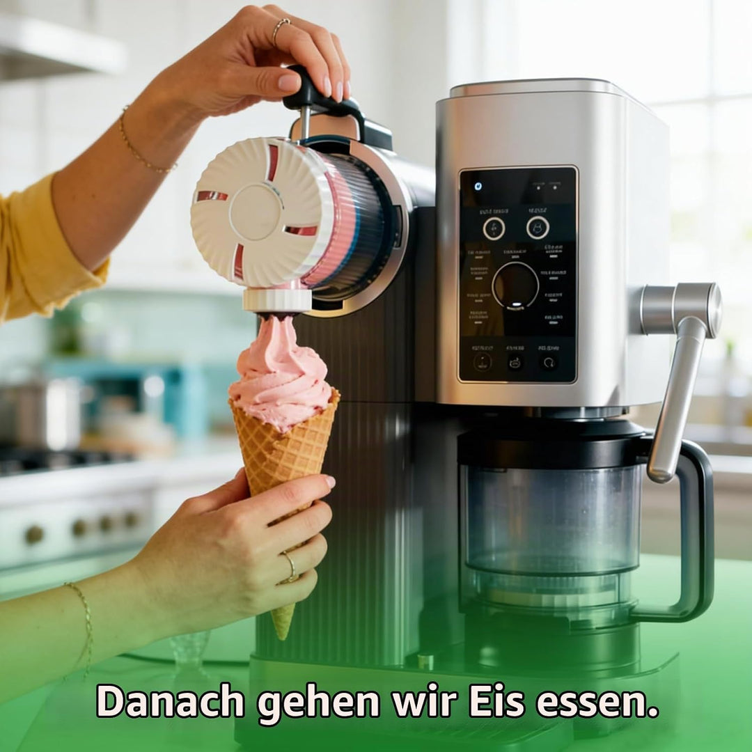 Ersatzbehälter Kompatibel mit Ninja Swirl Creami NC700 NC701 Serien,Behälter für Ninja Creami Eismas