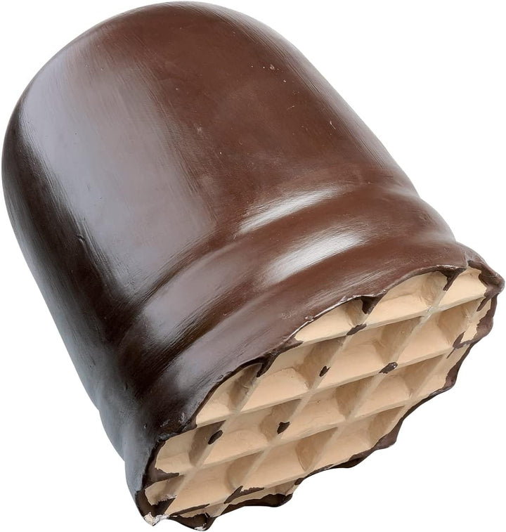 Deko XXL Schokokuss Lebensmittel-Attrappe, Imitat, Fake Dekoration 35 cm