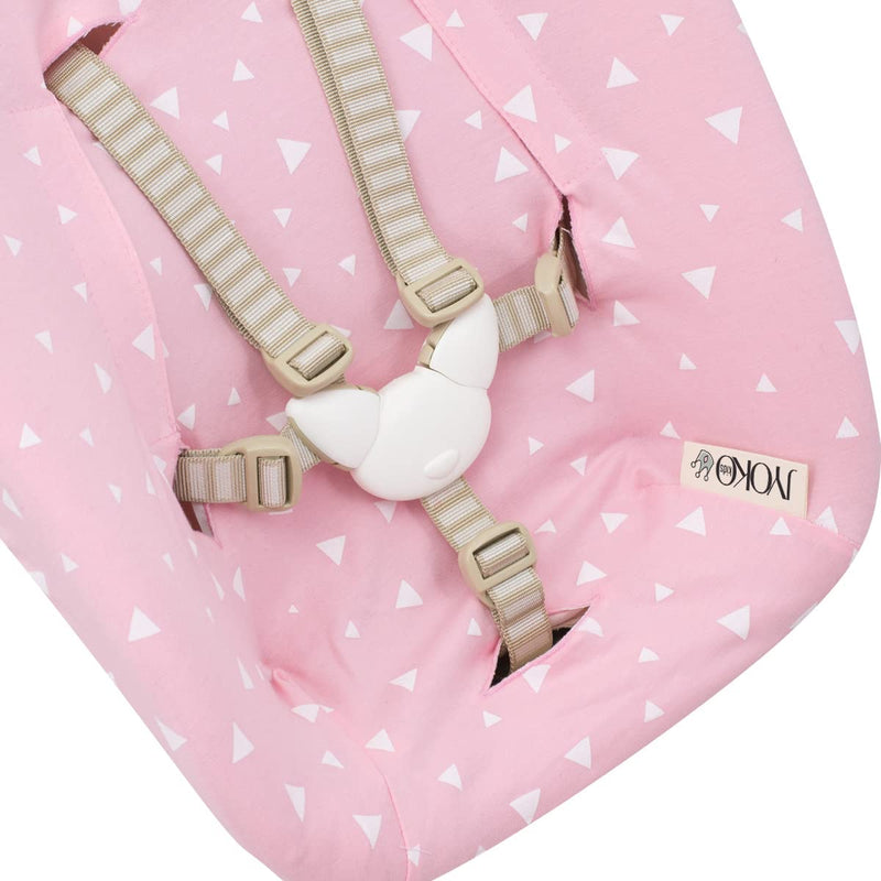 JYOKO KIDS Bezug kompatibel mit Stokke Newborn (Pink Sparkles), Pink Sparkles