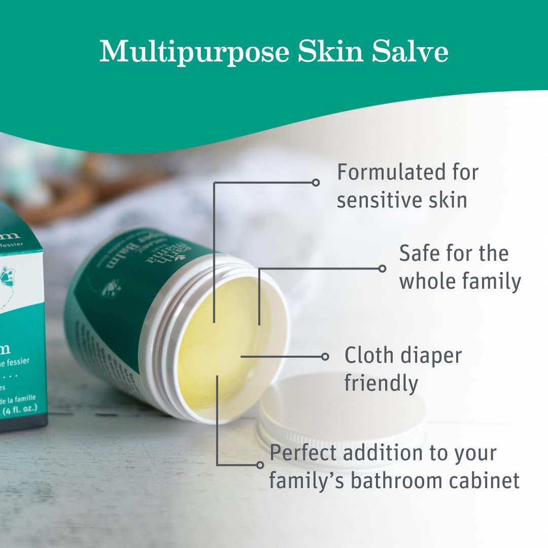 Earth Mama Angel Baby Angel Baby Bottom Balm, 1er Pack (1 x 60 ml)
