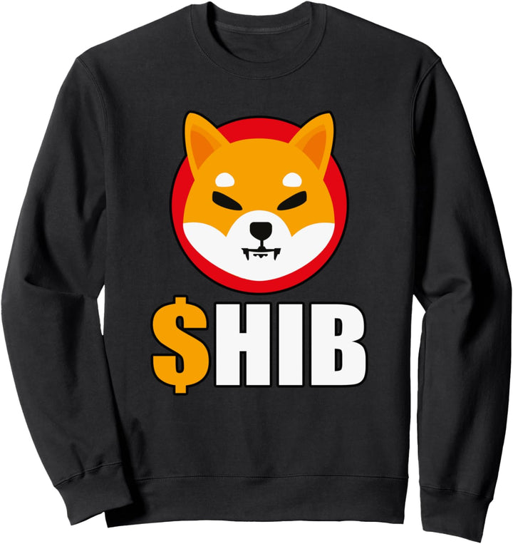 Shiba Inu Logo Krypto Token to the moon Sweatshirt