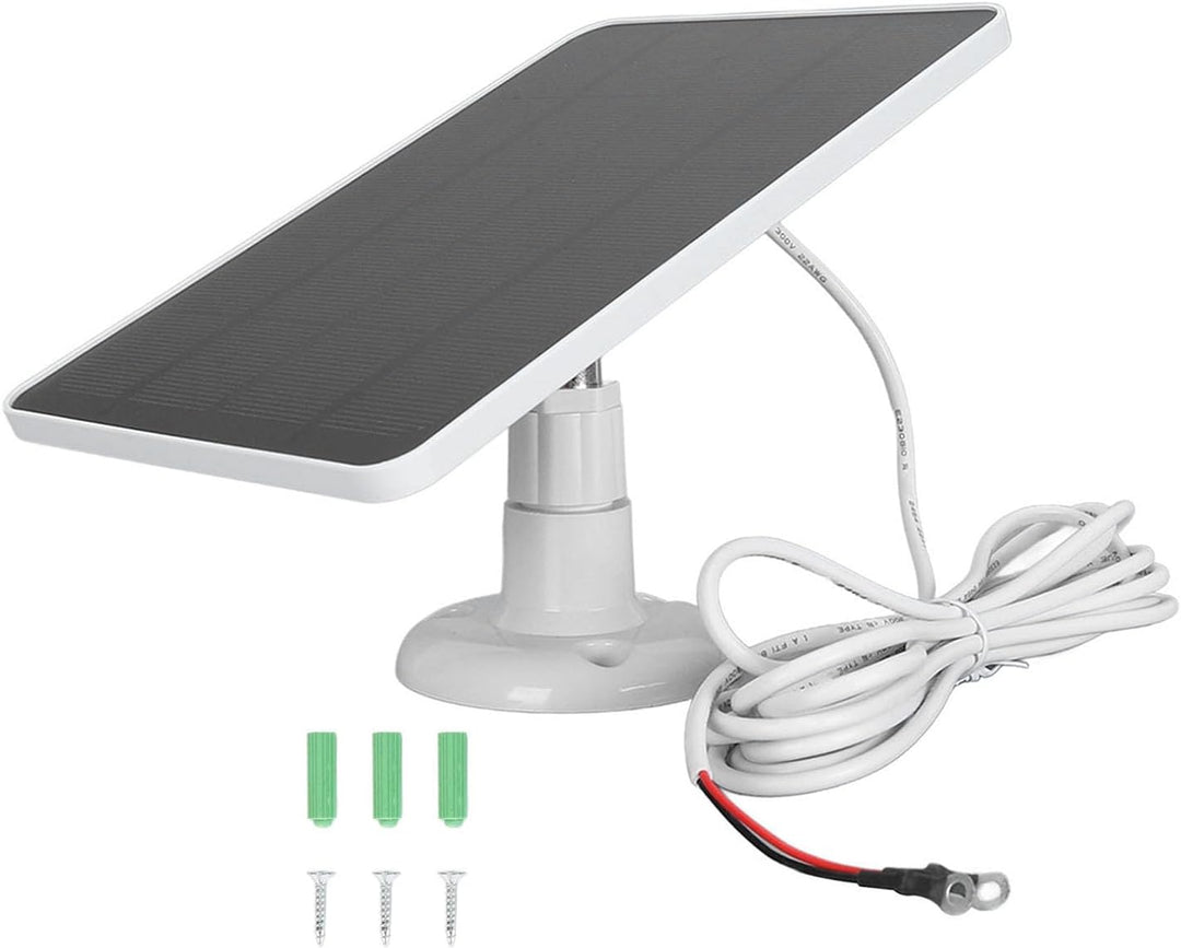 Solarpanel-Kamera-Ladegerät Türklingel-Solarpanel, 5V 10 W Video-Türklingel-Solarpanel-Ladegerät für