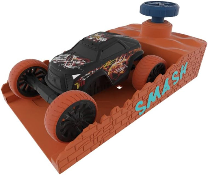 Exost Mega Pack Booster (4 voitures Smash&Go + 2 boosters + Accessoires), Mega Pack Booster