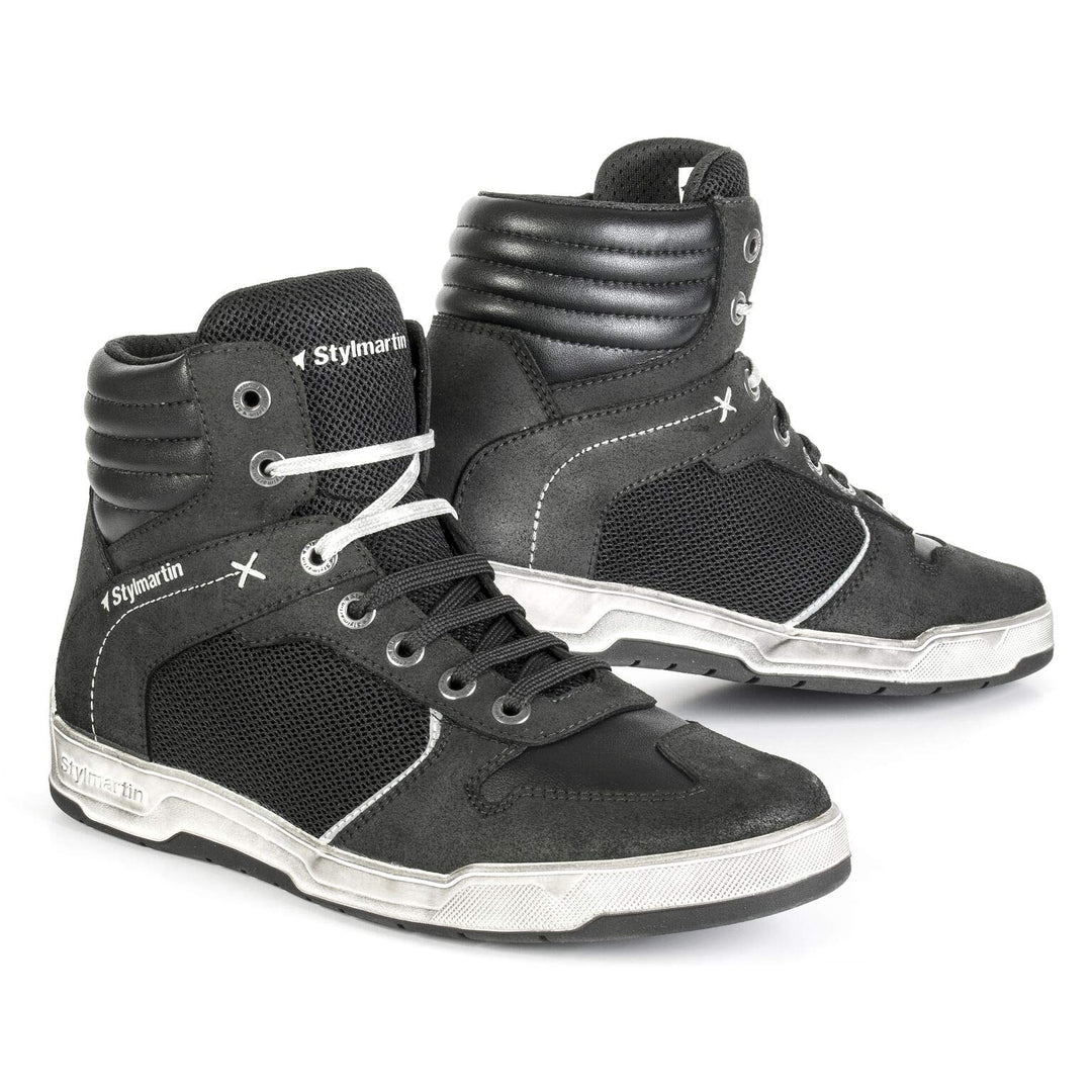 STYLMARTIN Atom Unisex High-Top 40 EU Schwarz, 40 EU Schwarz