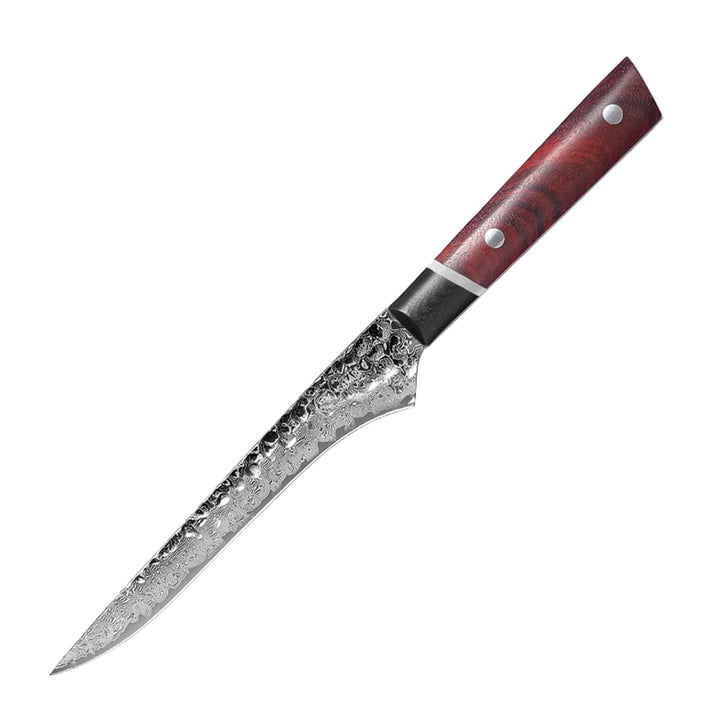 MITSUMOTO SAKARI 15 cm Japanisches Ausbeinmesser, S440C Pulverstahl Messer Entbeinemesser, Entbeinem