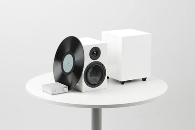 Pro-Ject Speaker Box 5, 2-Wege Regallautsprecher mit audiophiler Bassreflex-Abstimmung, Pianolack (S