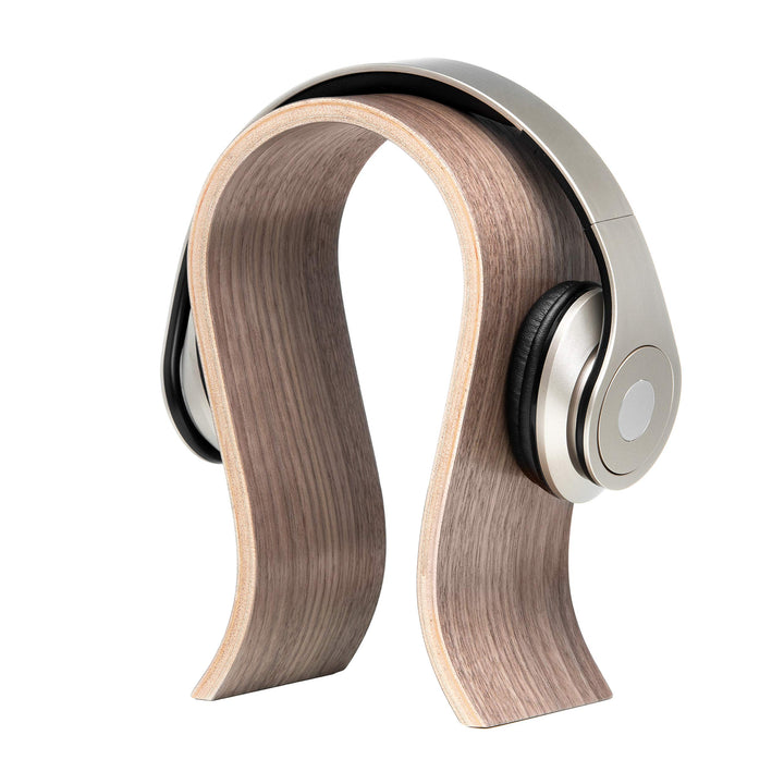 Kopfhörer Ständer aus Holz, Minimalistisches Stilvolles Detail für Ihren Schreibtisch, Ideale Headse
