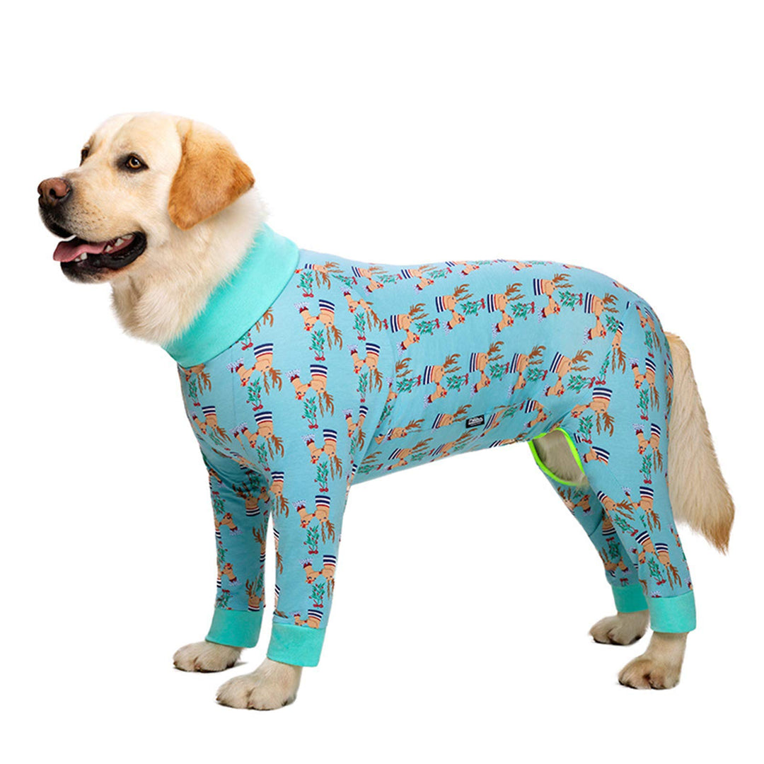 Hundekleidung, schöner, elastischer Hunde-Pyjama, Schlafkleidung, Anti-Haar, staubdicht, vierbeinig,