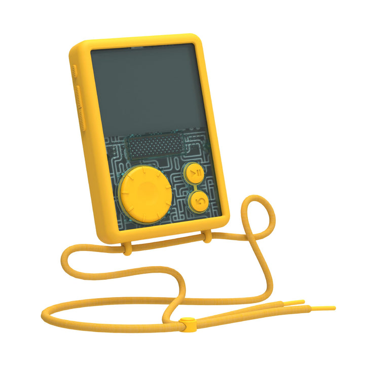 Lunii 0850011045541 Offizielle stossfeste Hülle in Gelb für FLAM interaktiver Audio-Player – Geschic