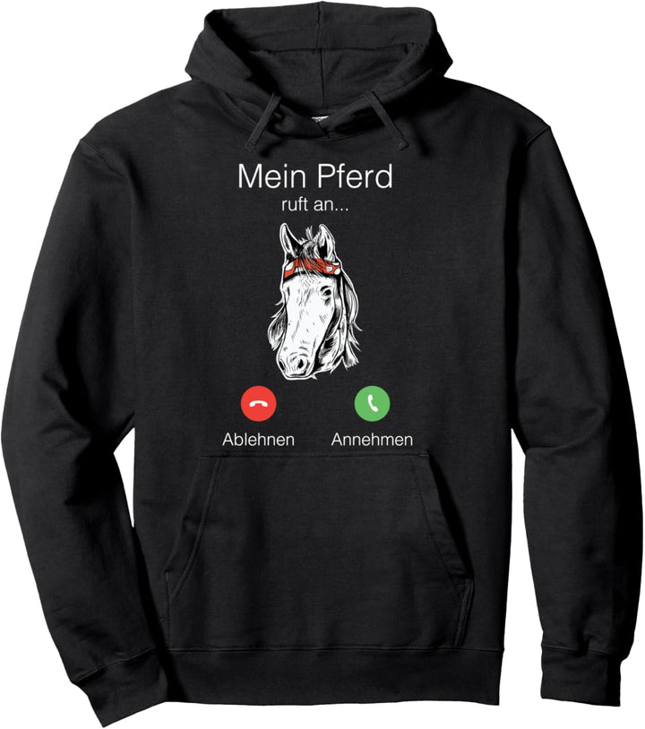Pferde besitzer Sportpferd reitsport lustiges Pullover Hoodie