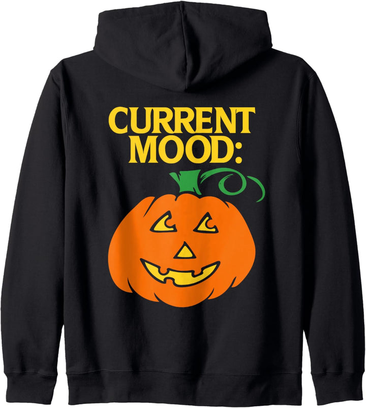 Current mood spooky halloween pumpkin Kapuzenjacke