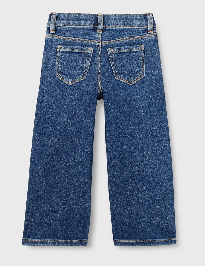 s.Oliver Mädchen Jeans Hose, Wide Leg 116 57z2 Blau, 116 57z2 Blau