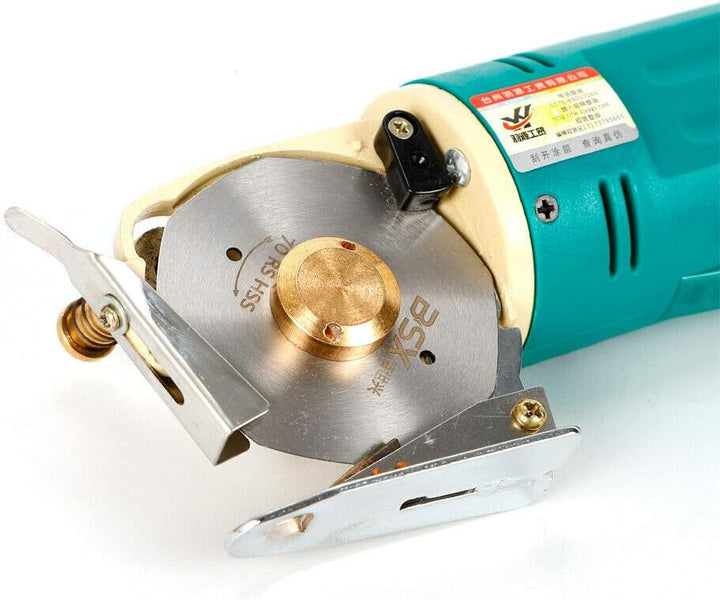 Elektrischer Industrieller Stoffschneider, Elektrische Tuch Schneidemaschine 70mm Runde Klinge 800rp