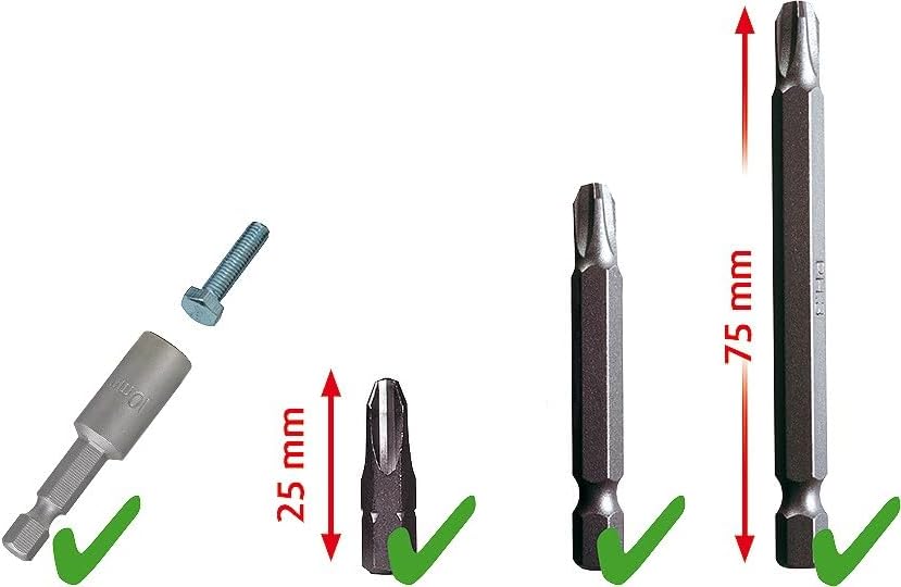 BRILLIANT TOOLS BT053208 Bit-Satz, 208-tlg [Powered by KS TOOLS] 208-tlg., 208-tlg.