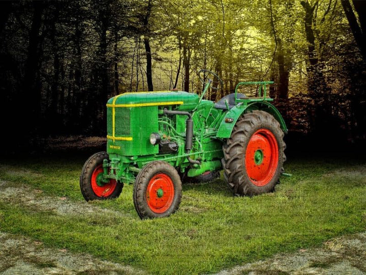 CALVENDO Puzzle Oldtimer Traktor Deutz 1000 Teile Lege-Grösse 64 x 48 cm Foto-Puzzle Bild von Peter