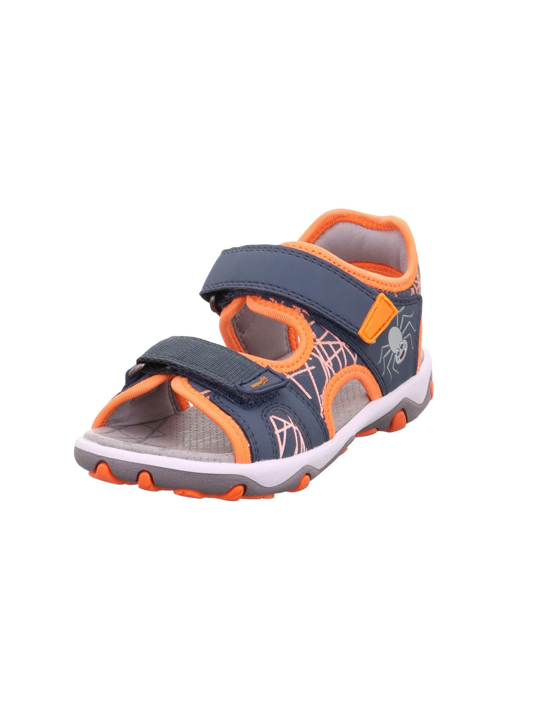 Superfit Jungen MIKE 3.0 Riemchensandalen 25 EU Blau Orange 8020, 25 EU Blau Orange 8020