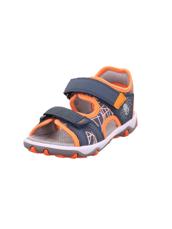 Superfit Jungen MIKE 3.0 Riemchensandalen 25 EU Blau Orange 8020, 25 EU Blau Orange 8020