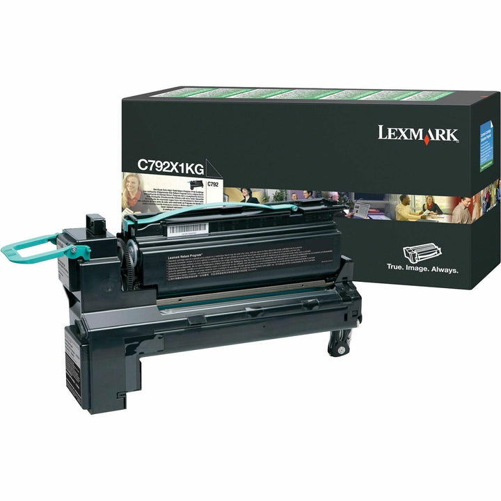 Lexmark C792X1KG C792 Tonerkartusche Standardkapazität 20.000 Seiten 1er-Pack return program, schwar