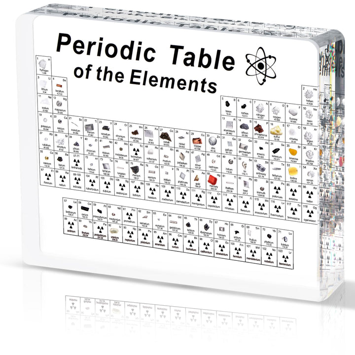 Jeebel Periodensystem der Elemente Acryl, Periodic Table mit 83 Echten Elementen Periodensystem zum