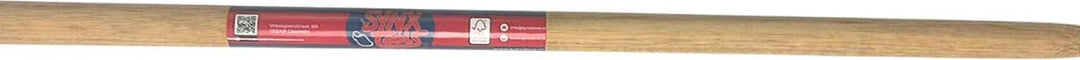Synx Tools Besenstiel Tauari 150cm, Besenstiel, Holzgriff,Holzstiel,Stahl,stehlen, stiel