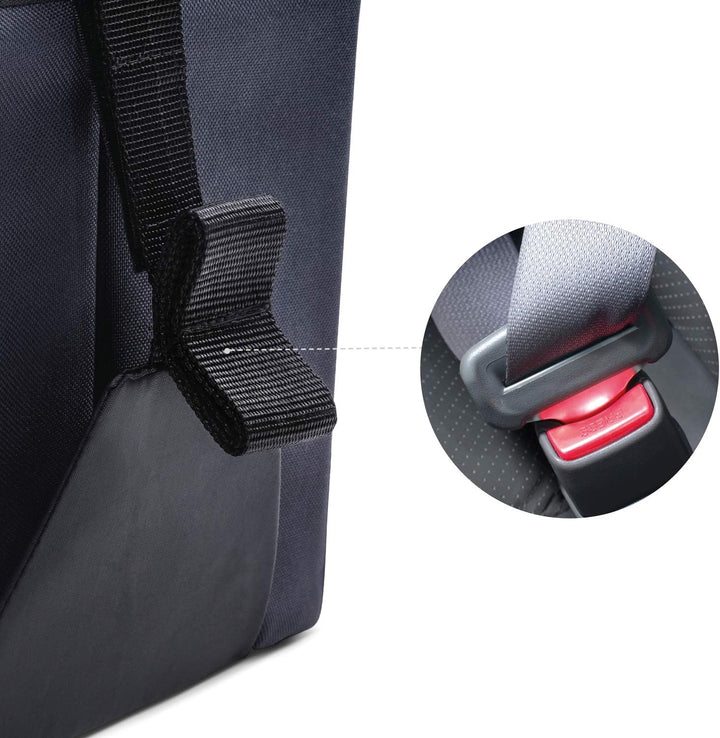 hauck Auto Organizer mit 2 Getränkehalter, 6 verstellbare Fächer & Tragegriff für Rücksitzbank Kinde