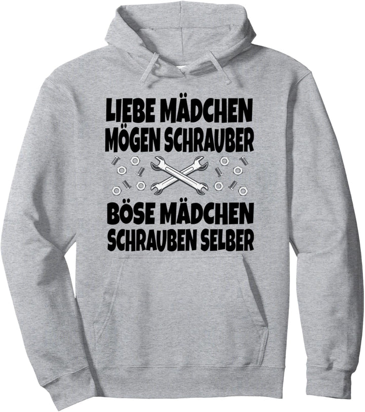 Kfz Mechanikerin Mädchen Schrauben Selber Sprüche Pullover Hoodie
