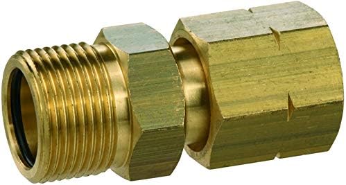 Geräte-Anschlussadapter PS 6 bar, Variante:AG M30 x 1.5 LH x G 3/8 LH-ÜM, AG M30 x 1.5 LH x G 3/8 LH