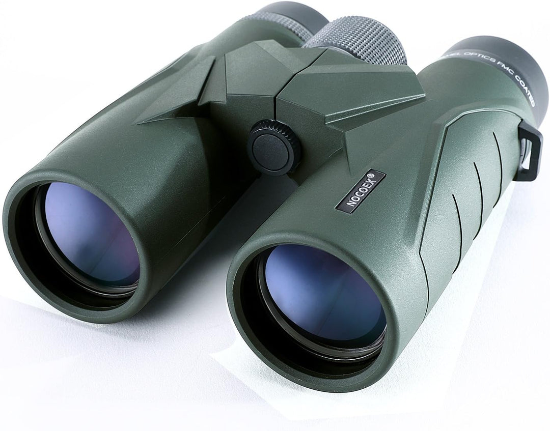 NOCOEX 10x42 Fernglas Erwachsene，Hochleistungs Vergrösserung Tragbar Ferngläser，Ideal für Vogelbeoba