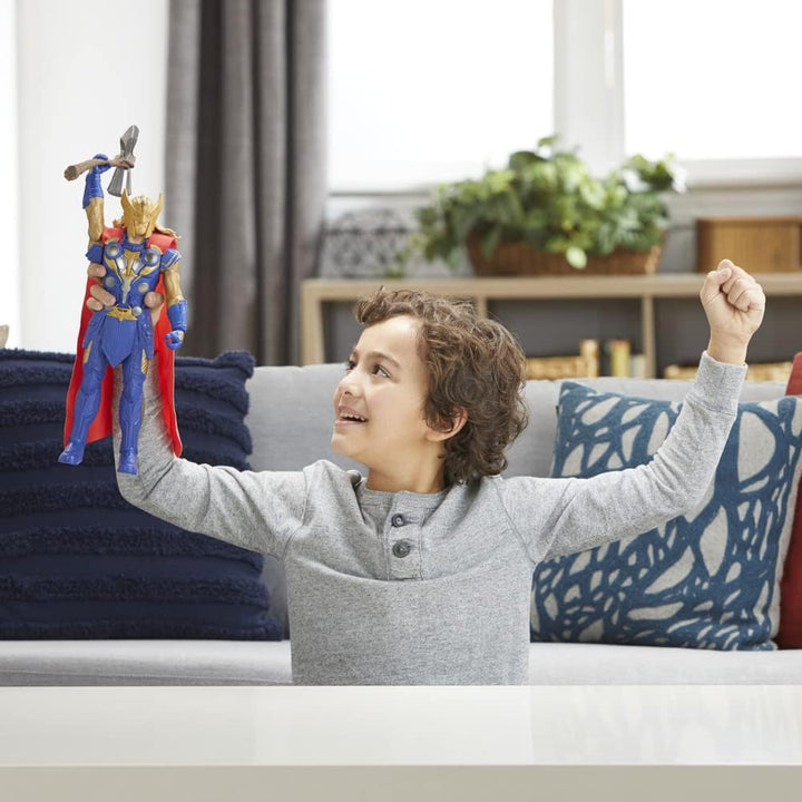 Marvel Studios' Thor: Love and Thunder Stormbreaker Strike Thor-Spielfigur, elektronische Figur 30 c